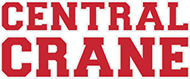 Central Crane logo image featuring red lettering and a white stroke with a transparent background.